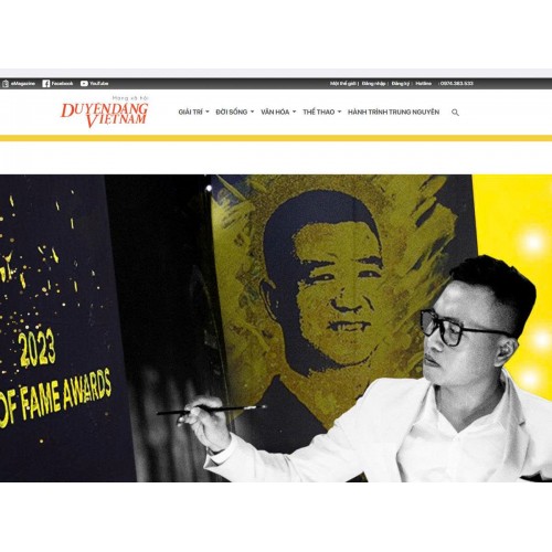 Duyên dáng Việt Nam : Có chàng trai vẽ lên cát